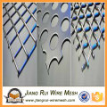 high quality slotted hole perforated metal mesh/steel diamond plate mesh